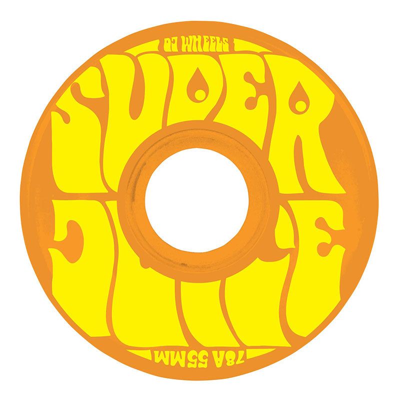 OJ 55mm 78a Mini Super Juice Orange Skateboard Wheels 4pk 5150 Skate Shop