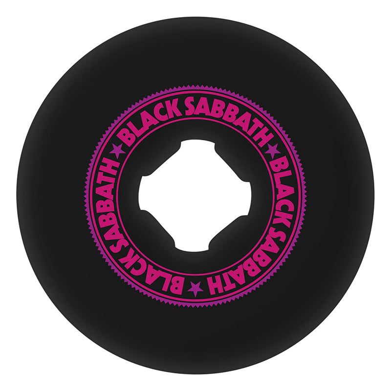 OJ 56mm 99a Black Sabbath Paranoid Chubbies Black Skateboard Wheels 4pk 5150 Skate Shop