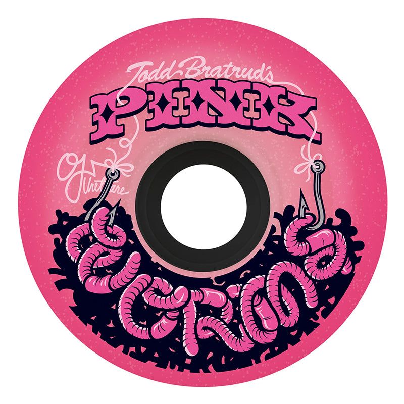 OJ  60mm 78a Pink Worms Super Juice Pink Skateboard Wheels 4pk 5150 Skate Shop