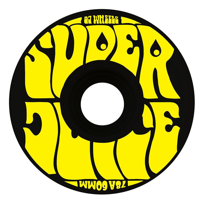 OJ 60mm 78a Super Juice Black Skateboard Wheels 5150 Skate Shop