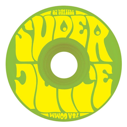 OJ 60mm 78a Super Juice Green Skateboard Wheels 4pk 5150 Skate Shop