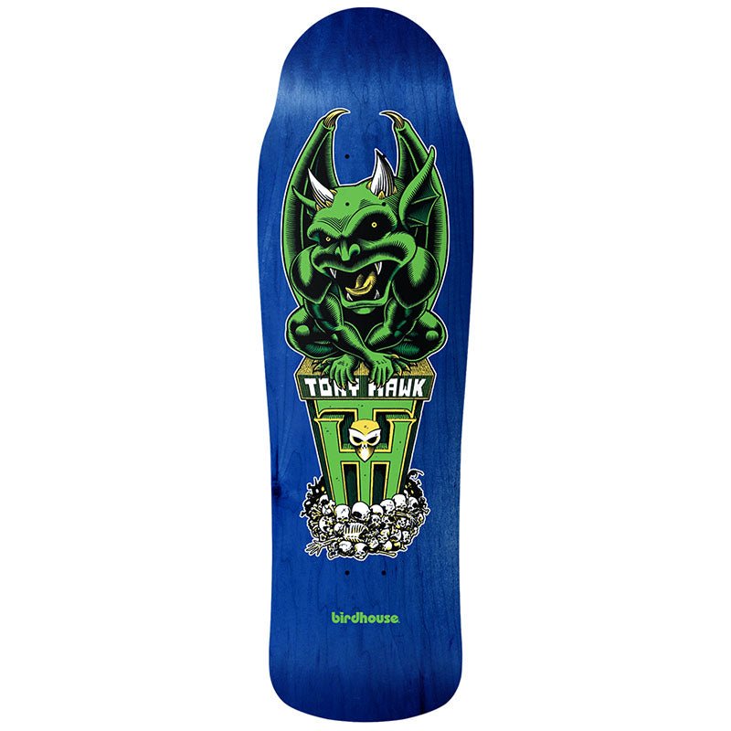 (On the way) Birdhouse 9.75" x 32" HAWK GARGOYLE Shaped Skateboard Deck - 5150 Skate Shop