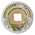 (On The Way) OJ 53mm 101a/95a Double Duro Gum Hardline Skateboard Wheels 4pk