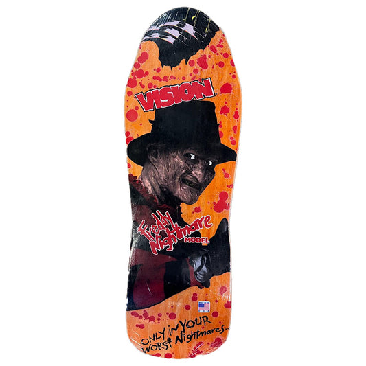 Vision Joker Freddy Nightmare Reissue Deck - Orange Stain - 10" x 30.5" NEXT WEEK