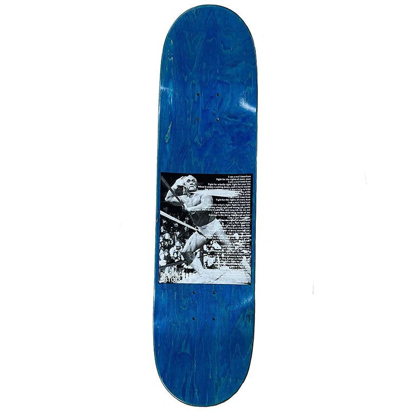 Pocket Pistols (PPS) 8.25" Hulkster Dedicated Blue Stain Skateboard Deck 5150 Skate Shop