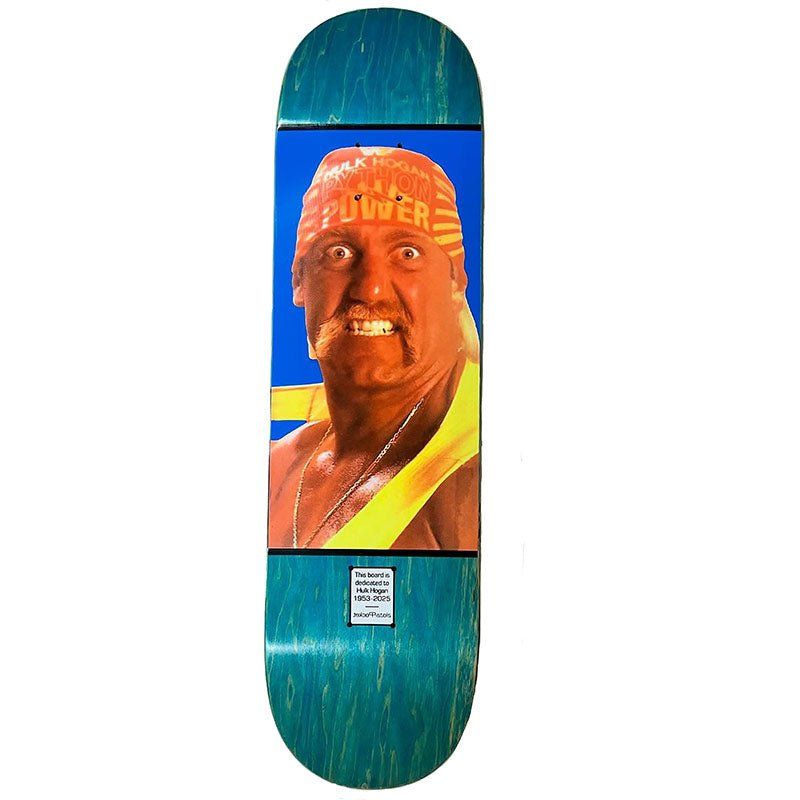 Pocket Pistols (PPS) 8.25" Hulkster Dedicated Blue Stain Skateboard Deck 5150 Skate Shop