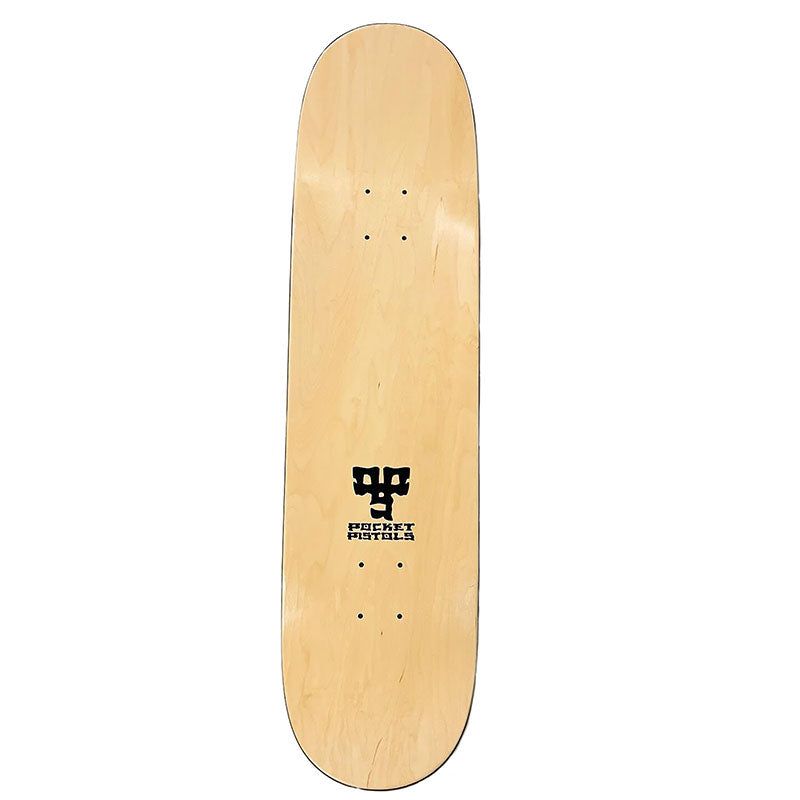 Pocket Pistols (PPS) 8.25" Nick Rivera DIY Ninja Pro Model Blue/Green Skateboard Deck 5150 Skate Shop