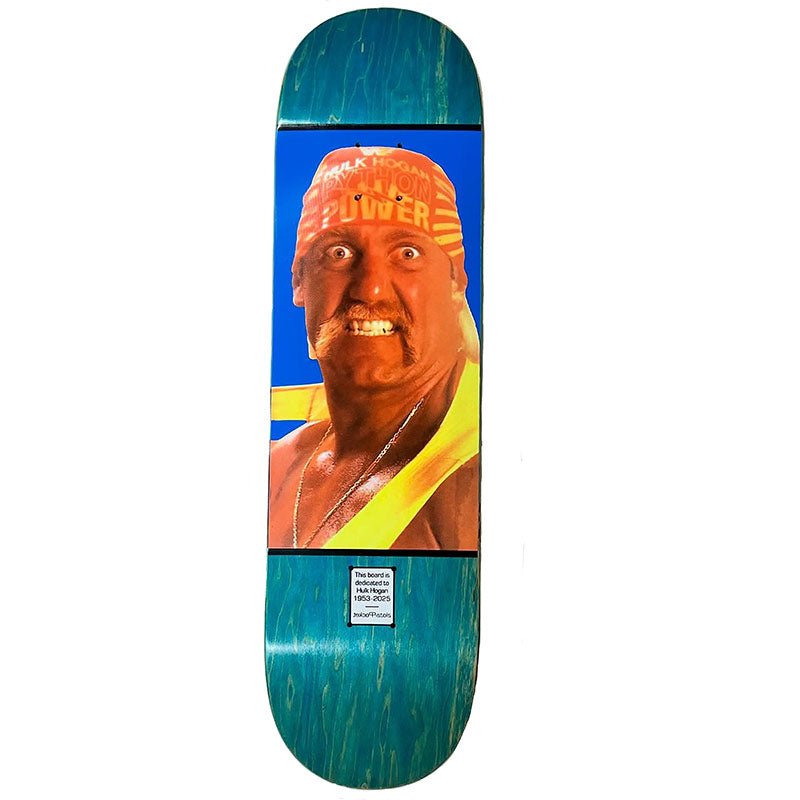 Pocket Pistols (PPS) 8.25" Hulkster Dedicated Blue Stain Skateboard Deck
