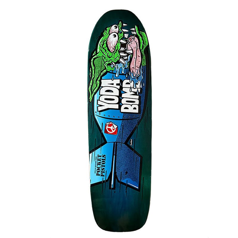 Pocket Pistols (PPS) 9.375" Yoda Bomb Pro Model 1 Off Prototype 1 Of 1 Skateboard Deck