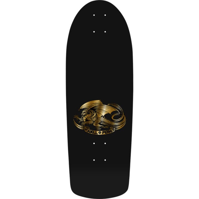 Powell Peralta 10" x 30" OG Ripper Checker Reissue Gold Foil Skateboard Deck - 5150 Skate Shop