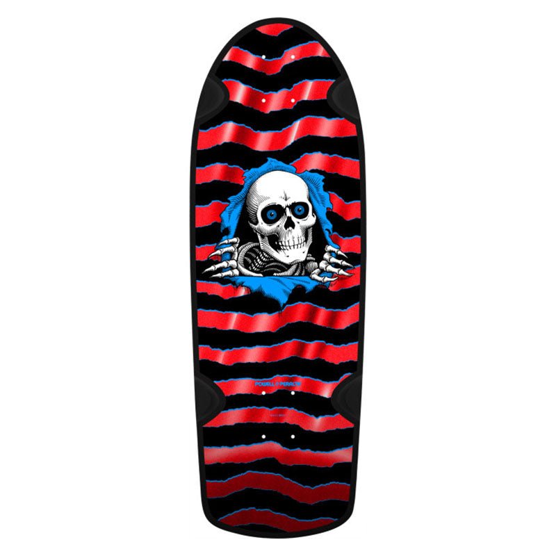 Powell Peralta 10" x 30" OG Ripper Reissue Red Foil Skateboard Deck (Shipping Monday)