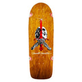 Powell Peralta 10" x 30" OG Skull & Sword Reissue Honey Brown Stain Skateboard Deck