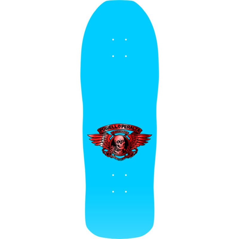 Powell Peralta 10" x 30.25" Mike Vallely Bug Reissue Blue w/Red Foil Skateboard Deck - 5150 Skate Shop