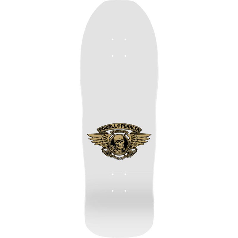 Powell Peralta 10" x 30.25" Mike Vallely Bug Reissue White Skateboard Deck (COMING SOON) - 5150 Skate Shop