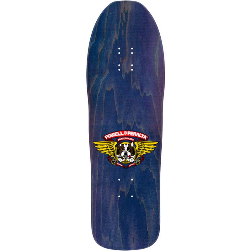 Powell Peralta 10" x 31.5" Frankie Hill Bulldog Reissue Blue/Red fade Skateboard Deck 5150 Skate Shop
