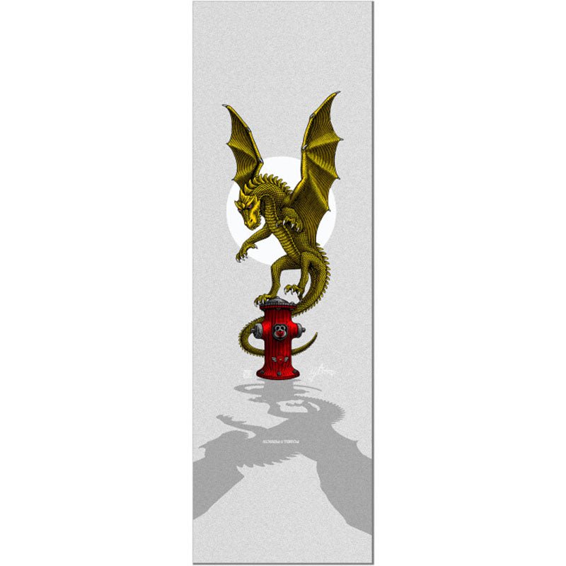 Powell Peralta 10.5" x 33" Andy Anderson Hydrant CLEAR Grip Tape Sheet