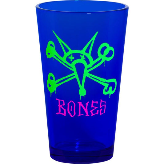 Powell Peralta 16oz Pint Glass Vato Rat Blacklight - 5150 Skate Shop