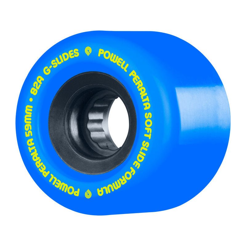 Powell Peralta 59mm 82a G - Slides Blue Skateboard Wheels 4pk