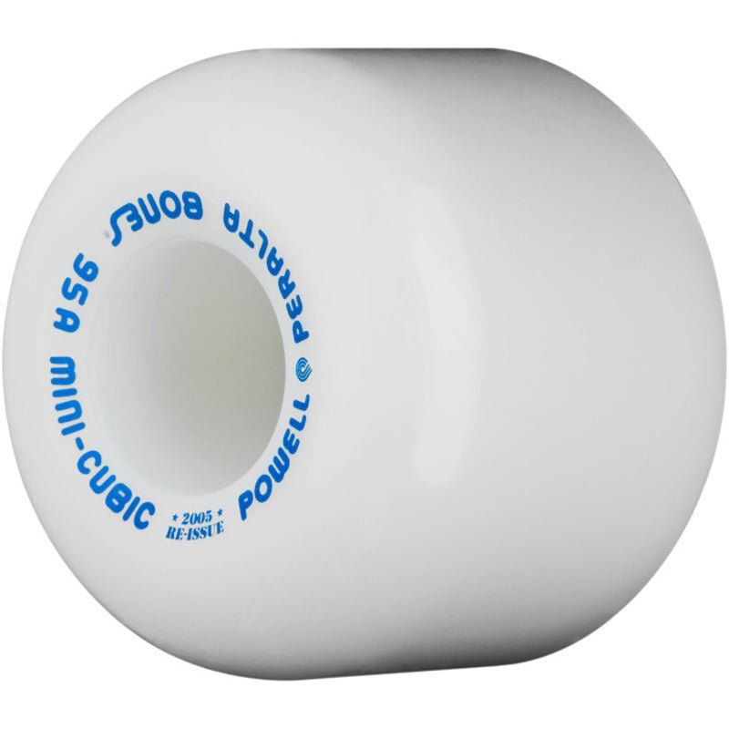 Powell Peralta 64mm 95a Mini-Cubic White Skateboard Wheels 4pk 5150 Skate Shop