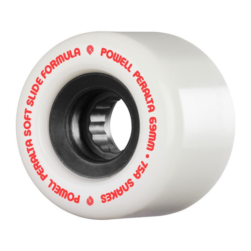 Powell Peralta 69mm 75a Snakes White Skateboard Wheels 4pk