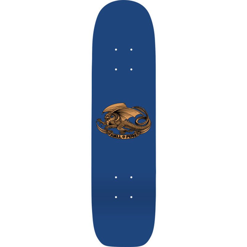 Powell Peralta 7.25" x 27" Per Welinder Nordic Skull Freestyle Navy/Gold Skateboard Deck - 5150 Skate Shop