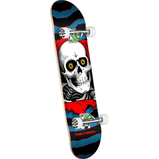 Powell Peralta 7.5" x 30.7" Ripper Birch Blue/Red Complete Skateboard - 5150 Skate Shop