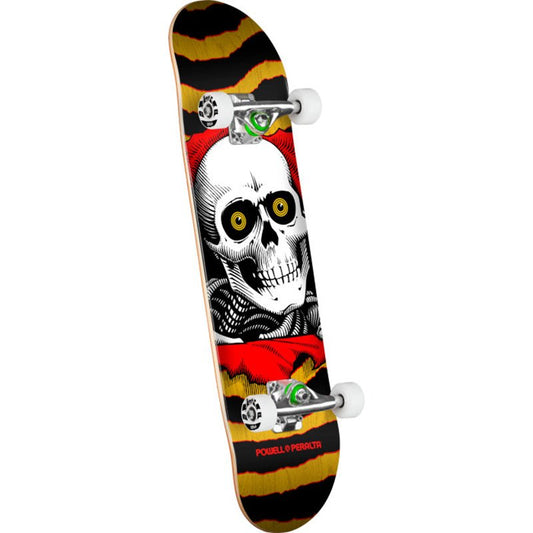 Powell Peralta 7.75" x 31.08" Ripper Birch Yellow/Red Complete Skateboard - 5150 Skate Shop