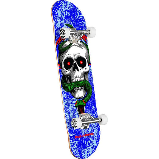 Powell Peralta 8.25" x 31.95" Skull & Snake Birch Blue Complete Skateboard (Dylans Special) 5150 Skate Shop