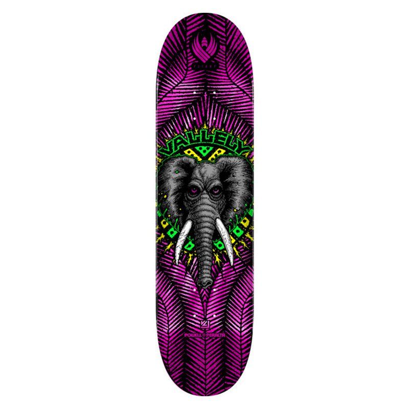 Powell Peralta  8.38" x 32.08" FLIGHT Mike Vallely Elephant Pink Foil K26 Skateboard Deck 5150 Skate Shop