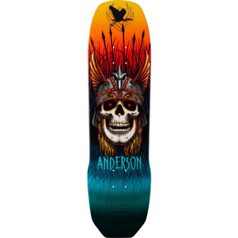 Powell Peralta 8.45" x 31.8" Pro Andy Anderson Heron FLIGHT Shape 289 Skateboard Deck 5150 Skate Shop