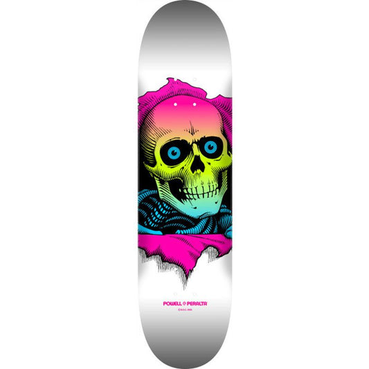 Powell Peralta 8.5" x 32.08" Ripper Lime Fade / White Shape 249 Skateboard Deck 5150 Skate Shop