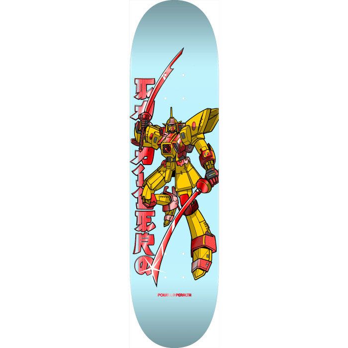 Powell Peralta 8.5" x 32.08" Steve Caballero Gundam Light Blue / Red Foil Shape 244 K20 Skateboard Deck 5150 Skate Shop