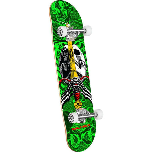 Powell Peralta 8" x 31.45" Skull & Sword Birch Green Complete Skateboard (Dylans Special) 5150 Skate Shop