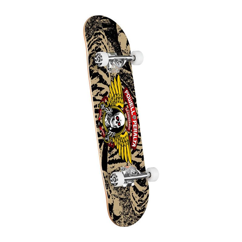 Powell Peralta 8" x 31.45" Winged Ripper Birch Khaki/Black Complete Skateboard (Dylans Special) 5150 Skate Shop