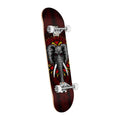 Powell Peralta 8" x 31.45" Mike Vallely Elephant Birch Black/Burgundy Complete Skateboard