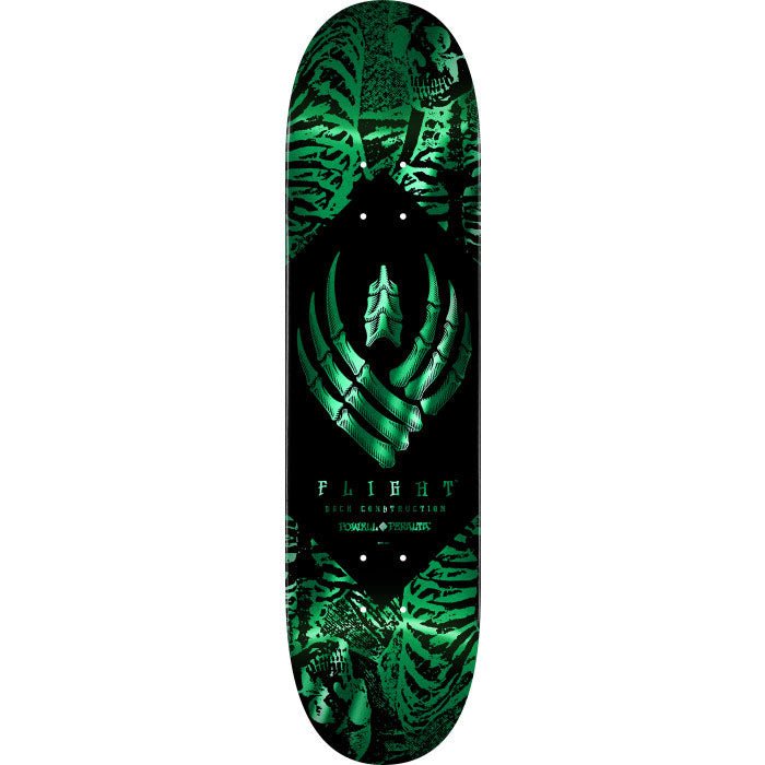 Powell Peralta 8.13" Skeleton Foil Teal FLIGHT® K26 Skateboard Deck - 5150 Skate Shop