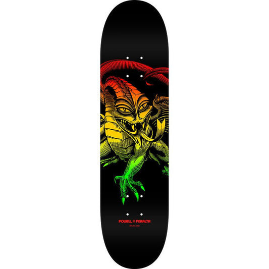 Powell Peralta 8.25" x 31.95" Cab Dragon Rasta Fade Shape 248 Skateboard Deck-5150 Skate Shop