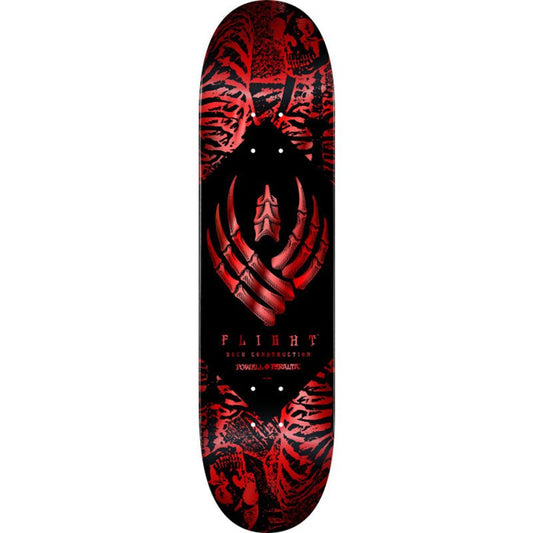 Powell Peralta 8.38" Skeleton Red Foil FLIGHT K26 Skateboard Deck - 5150 Skate Shop