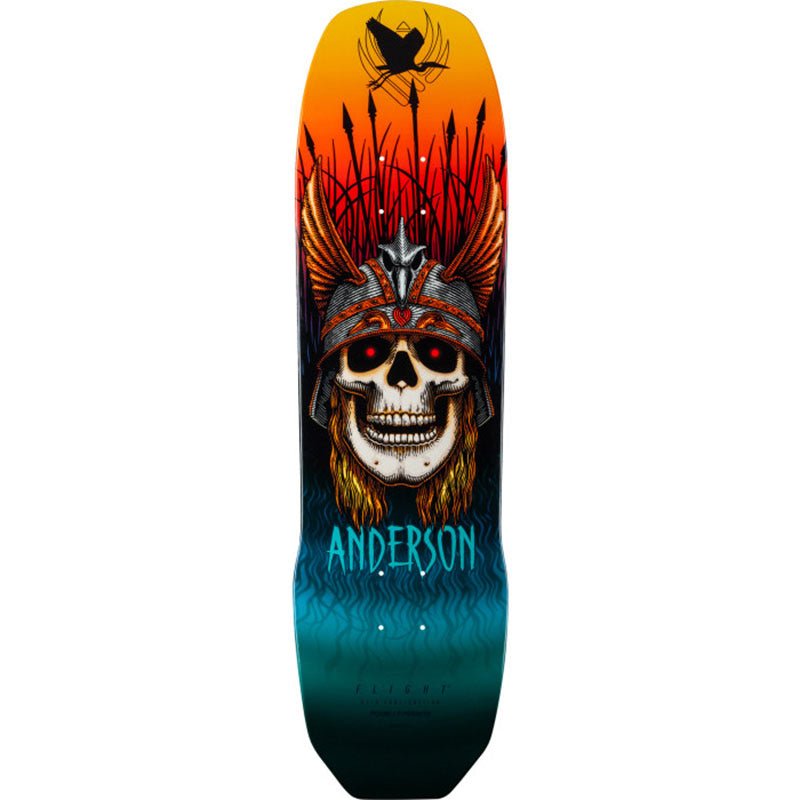 Powell Peralta 8.45" x 31.8" Pro Andy Anderson Heron FLIGHT Shape 289 Skateboard Deck