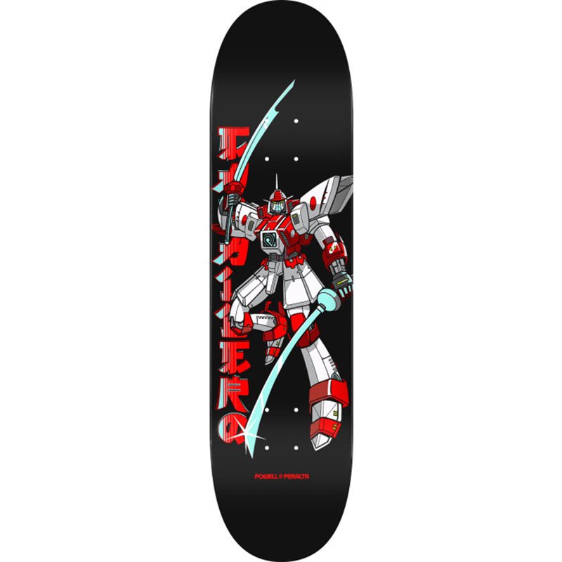 Powell Peralta 8.5" x 32.08" Steve Caballero Gundam Black Shape 244 K20 Skateboard Deck