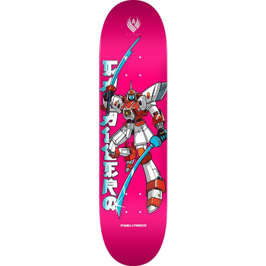 Powell Peralta 8.5" x 32.08" Steve Caballero Gundam FLIGHT Pink Shape 244 Skateboard Deck - 5150 Skate Shop