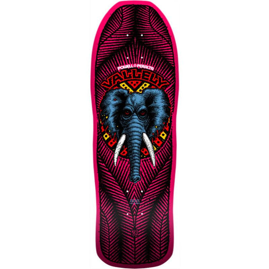 Powell Peralta 9.85" x 30" Mike Vallely Elephant Pink Reissue Skateboard Deck 5150 Skate Shop