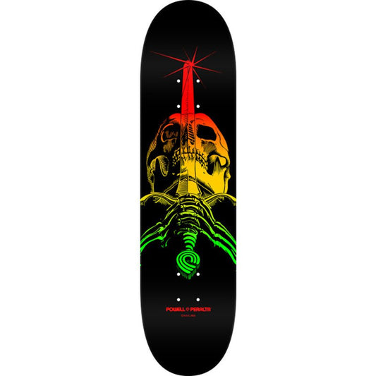 Powell Peralta 9" x 32.95" Skull & Sword Rasta Fade Shape 246 Skateboard Deck - 5150 Skate Shop