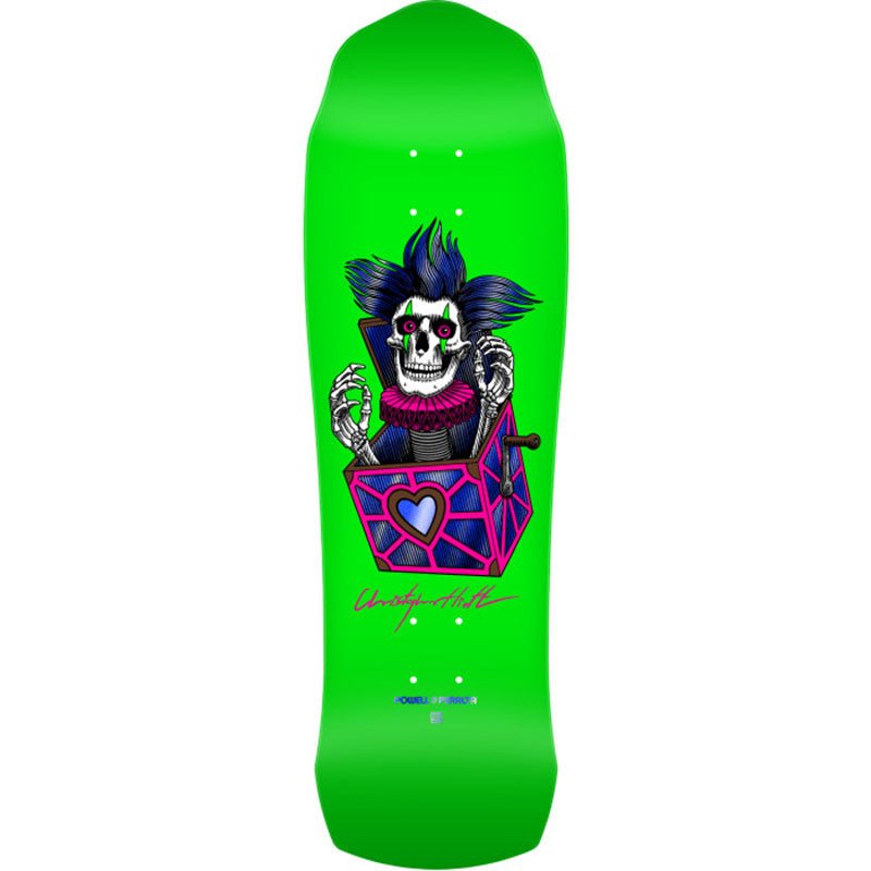 Powell Peralta 9.5" x 31.13" Pro Chris Hiett Skull 7 - Ply Skateboard Deck (ON THE WAY)