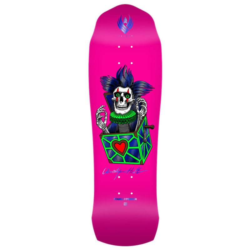 Powell Peralta 9.5" x 31.13" Pro Chris Hiett Skull FLIGHT Skateboard Deck
