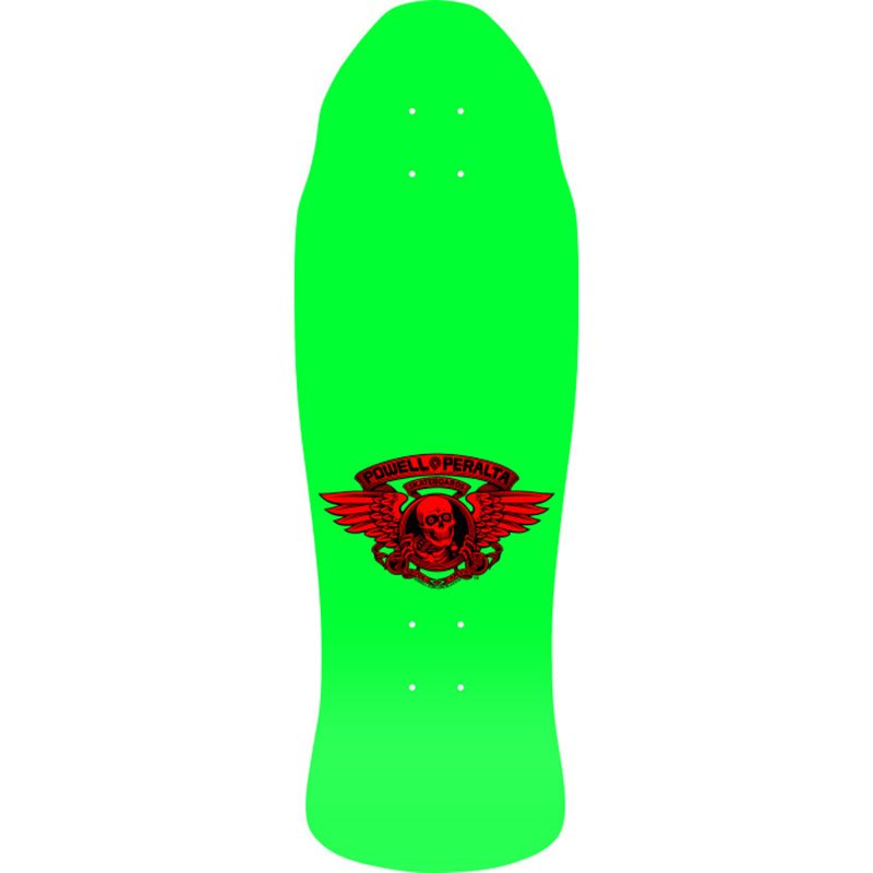Powell Peralta 9.625" x 29.75" Steve Caballero Street Reissue Green/White Skateboard Deck