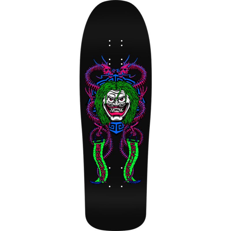 Powell Peralta 9.75" x 31.12" Steve Caballero Mask Reissue Blacklight Skateboard Deck - 5150 Skate Shop