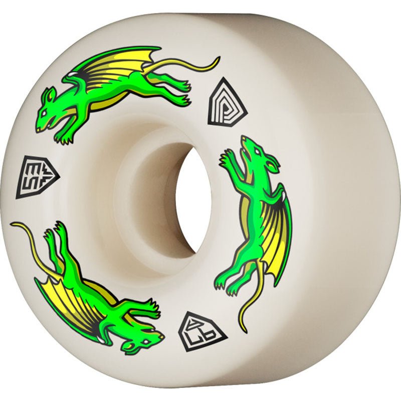 Powell Peralta Dragon Formula Nano Rats 53mm x 34mm 97A Skateboard Wheels 4pk - 5150 Skate Shop