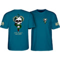 Powell Peralta McGill Skull & Snake 40th Anniversary Galapagos Blue T-Shirts - 5150 Skate Shop