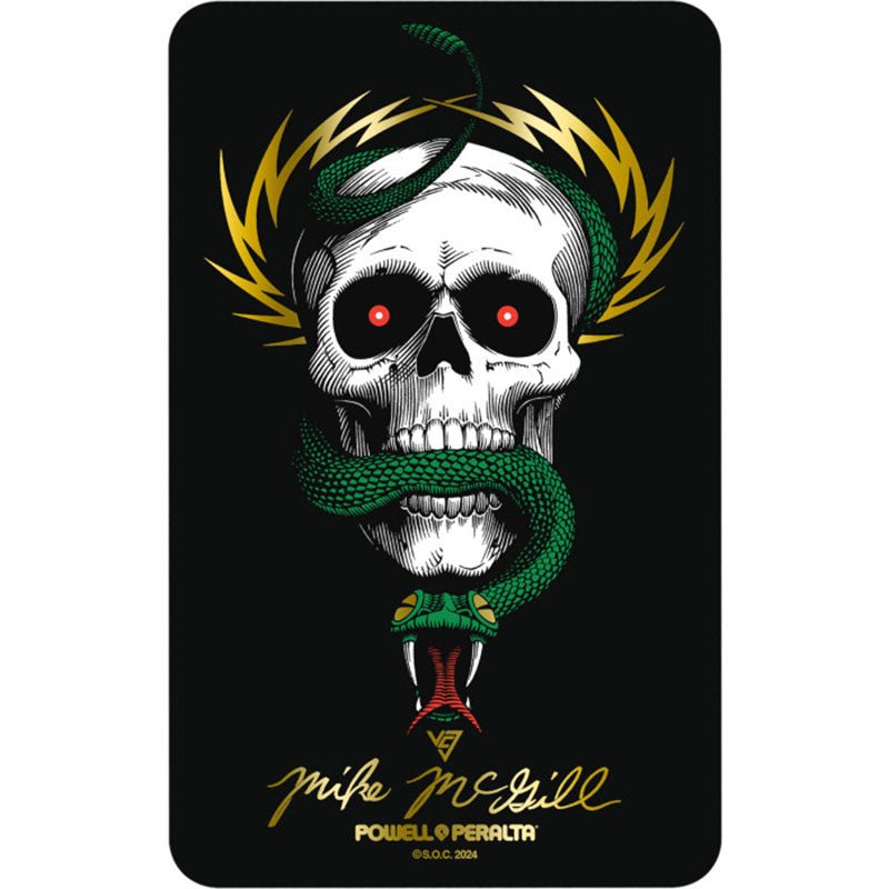 Powell Peralta Mike McGill McTwist 40th Anniversary. Sticker Single